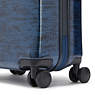 Curiosity Small  Printed 4 Wheeled Rolling Luggage, Blue Eclipse Print, small