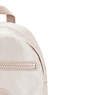 Winnifred Metallic Mini Backpack, Quartz Metallic, small
