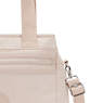 Kaira Printed Shoulder Bag, Bubble Pop Pink Stripe, small