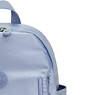 Matta Up Metallic Backpack, Clear Blue Metallic, small