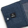Money Love Small Printed Wallet, Endless Blue Embossed, small