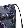 Izellah Printed Crossbody Bag, Black Sateen, small
