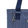 Jowns Printed Denim Tote Bag, Signature Denim, small