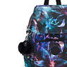 City Zip Mini Printed Backpack, Spectral Orchid, small