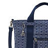 Ritta Small Printed Denim Handbag, Signature Denim, small