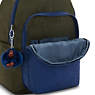 Seoul Small Tablet Backpack, Seaweed Green Blue, small