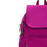 City Zip Small Backpack, Fuchsia Night, small