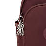 Delia Mini Backpack, Deep Aubergine, small