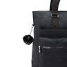 India 16" Laptop Tote Bag, Black Noir, small