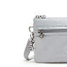 Riri Metallic Crossbody Bag, Silver Glam, small