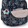 Seoul Large Printed 15" Laptop Backpack, Flower Field, small