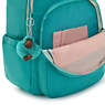 Seoul Large 15" Laptop Backpack, Turquoise Sea, small