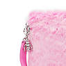 Fancy Furry Wristlet, Valentine Pink, small