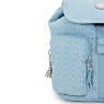 Anto Small Printed Denim Backpack, Light Denim Jacquard, small