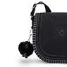 Nowel Crescent Crossbody Bag, Black Noir, small