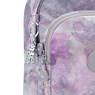 Delia Compact Printed Convertible Backpack, Bubble Pop Pink Stripe, small