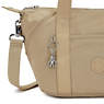 Art Mini Shoulder Bag, Natural Beige, small