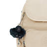 City Zip Mini Backpack, Back To Beige, small