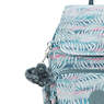 City Zip Small Printed Backpack, Palm Tree Leaves, small