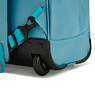 Gaze Large Metallic Rolling Backpack, Natural Aqua Metallic, small