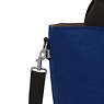 Minta Shoulder Bag, Black Blue Beige, small
