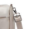 Folki Medium Metallic Handbag, Metallic Glow, small