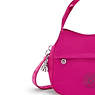 Bahar Satin Shoulder Bag, Fuchsia Night M, small