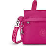 Cool Elysia Medium Satin Shoulder Bag, Fuchsia Night M, small