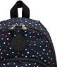Paola Small Printed Backpack, Black, small