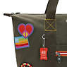 Woodstock Art Medium Lite Tote Bag, Cosmic Emerald, small