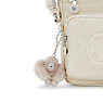 Gunne Metallic Crossbody Bag, Beige Pearl, small