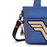 Wonder Woman Minta Pocket Shoulder Bag, Imperial Blue Block, small