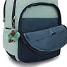 Seoul Extra Large 17" Laptop Backpack, Sea Green Bl, small