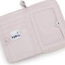 Money Love Small Metallic Wallet, Pink Shine, small