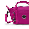 Art Compact Crossbody Bag, Fuchsia Night, small