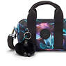 Bina Mini Printed Shoulder Bag, Spectral Orchid, small