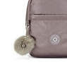 Marlee Metallic Backpack, Hazelnut Met GG, small