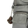 Lovebug Small Metallic Backpack, Moon Grey Metallic, small