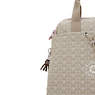 Goyo Printed Backpack Tote Bag, Signature Beige Embossed, small