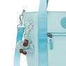 Jayla Small Tote Bag, Electric Teal Ombre, small