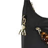 Robby Tortoise Chain Shoulder Bag, Charcoal Chain, small