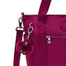 Jayla Small Tote Bag, Purple Fig, small