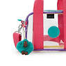 Nadale Clear Crossbody bag, Peacock Pop Multi, small