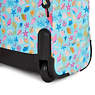 Sanaa Large Printed Rolling Backpack, Seashell Bright, small