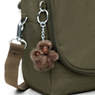 Kichirou Lunch Bag, Jaded Green Tonal Zipper, small