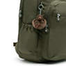 Seoul Go Extra Large 17" Laptop Backpack, Jaded Green Tonal Zipper, small