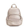 Maisie Metallic Diaper Backpack, Metallic Glow B, small