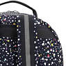 Seoul Large Printed 15" Laptop Backpack, Grace Black, small