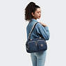 Cool Defea Printed Shoulder Bag, Endless Blue Embossed, small