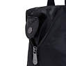 Art Mini Shoulder Bag, Black Camo Embossed, small